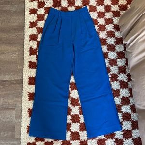 Abercrombie & Fitch Sloane Tailored Wide Leg Pant